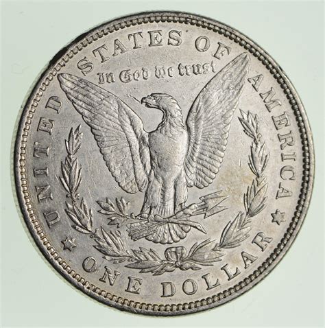 1881 Morgan United States Silver Dollar 90 Eagle Reverse Early