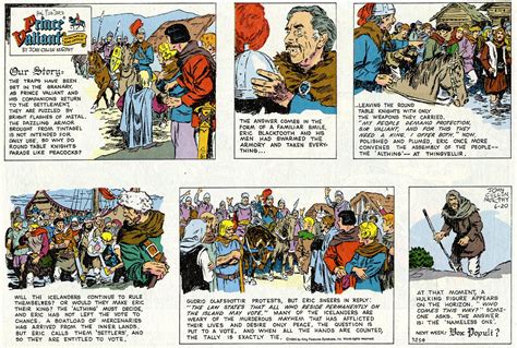 Old Fashioned Comics Hal Fosters Prince Valiant Sunday Strips 1999