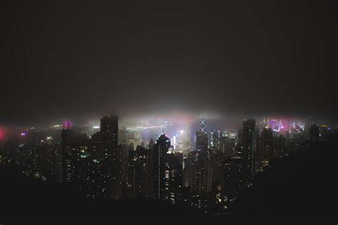 Backlight Cityview Hongkong Instagram Misty Mood Moody 4k Hd