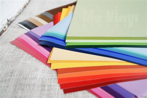 12 X 12 Matte Craft Adhesive Backed Vinyl Sheets By Myvinyldirect