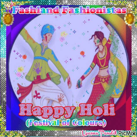 Happy Holi Free Animated  Picmix