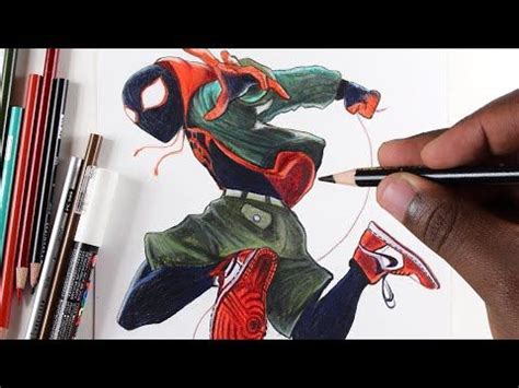 Enjoy this video to make and color your favorite cute drawings using cartoon by popular request we're drawing spiderman from spiderman homecoming. Spider Man - Into The Spider Verse ! How To Draw Miles ...