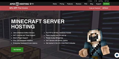 Most Popular Minecraft Server Hosting Site Apex Minecraft Hosting