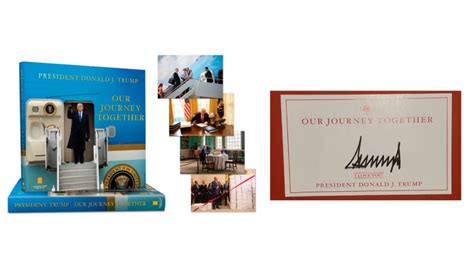 Our Journey Together Book Signed By Donald Trump Charitystars