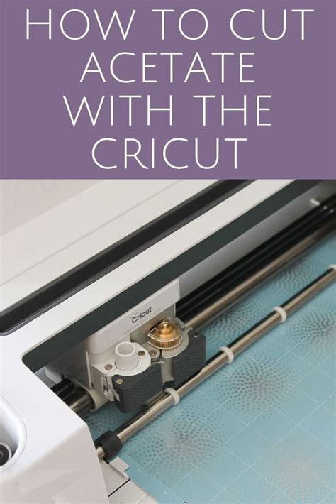 How To Cut Acetate With The Cricut Angie Holden The Country Chic Cottage