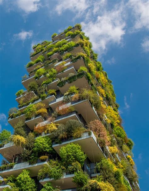Milan Vertical Forest Stock Photo Image Of Business 209752952