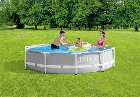 Intex 26700eh Prism Frame Premium Above Ground Swimming Pool 10ft X