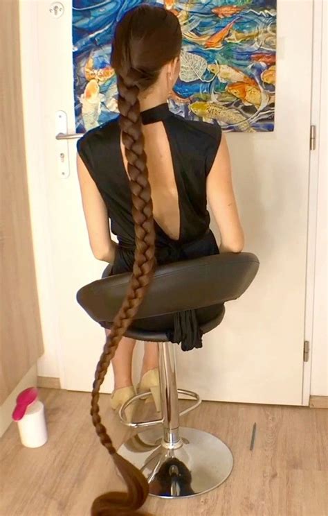 Video Worlds Longest Braid Realrapunzels Long Hair Styles Long