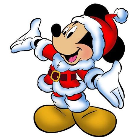 Christmas Mickey Mouse Clip Art Más Noël Mickey Mouse Noël Mickey