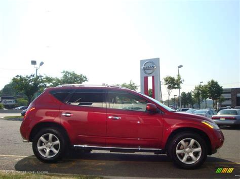 2006 Sunset Red Pearl Metallic Nissan Murano Se Awd 16274187 Photo 12