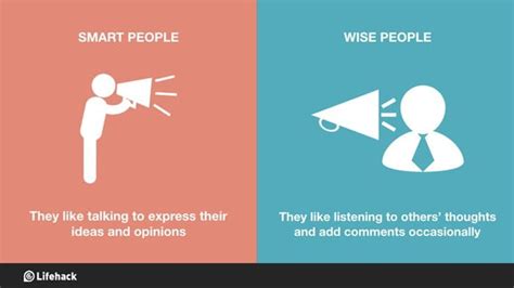 But they just get it and ace tests. 8 Major Differences Between Being Wise And Being Smart