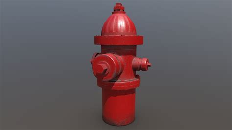 Hydrant Low Poly 3d Model By Hdmg Hdmh 6cb1b18 Sketchfab