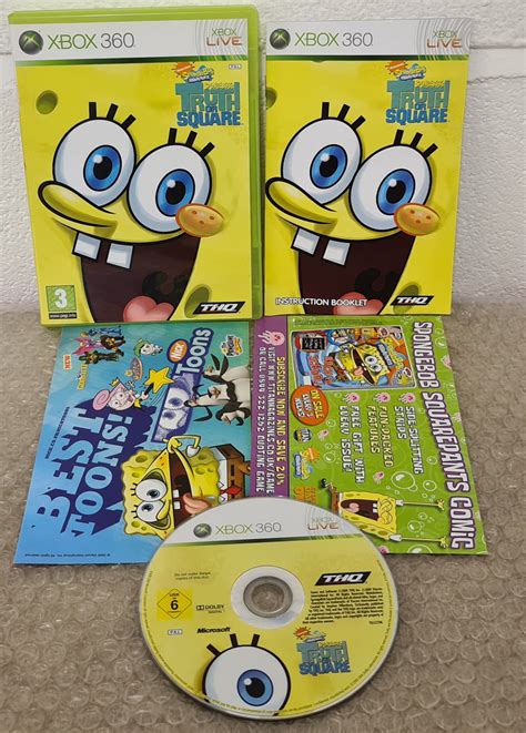Spongebobs Truth Or Square Microsoft Xbox 360 Game Retro Gamer Heaven