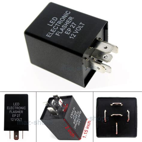 Pin Ep Fl Led Flasher Relay Fix For Car Led Turn Signal Lamps