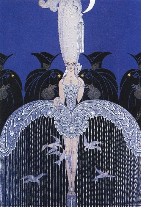 Crashingly Beautiful Art Deco Illustration Art Deco Artists Erte Art