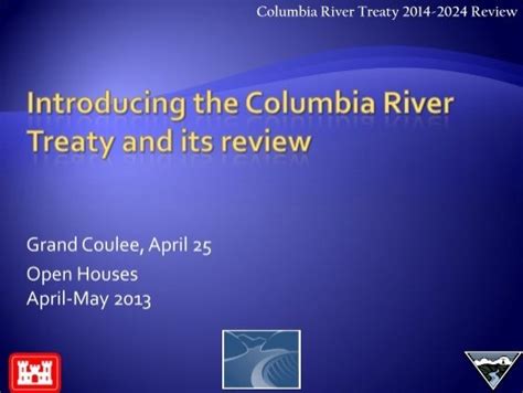 Columbia River Treaty 2014 2024 Review