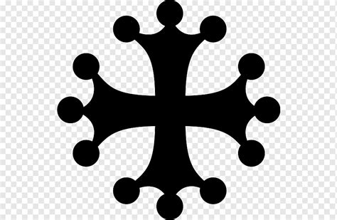 Oksitan haç sembolü Hristiyan çapraz Hanedanlık armaları sembol