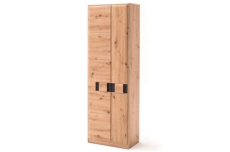 Armoire d'entrée 2 portes en bois et gris anthracite - Cbc-Meubles