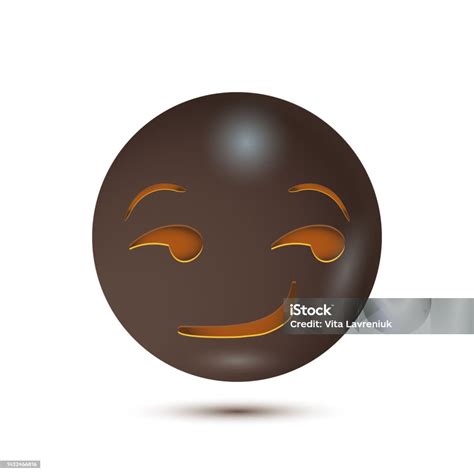 Flirting Face Smug Face Suggestive Face 3d Stylized Vector Icon Emoji