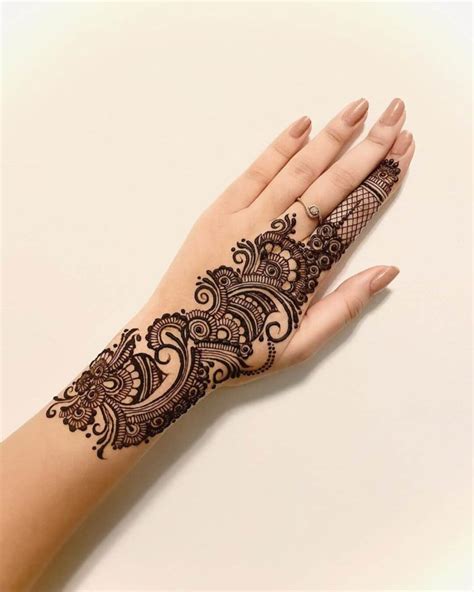 Simple Arabic Mehndi Designs For Left Hand K4 Fashion