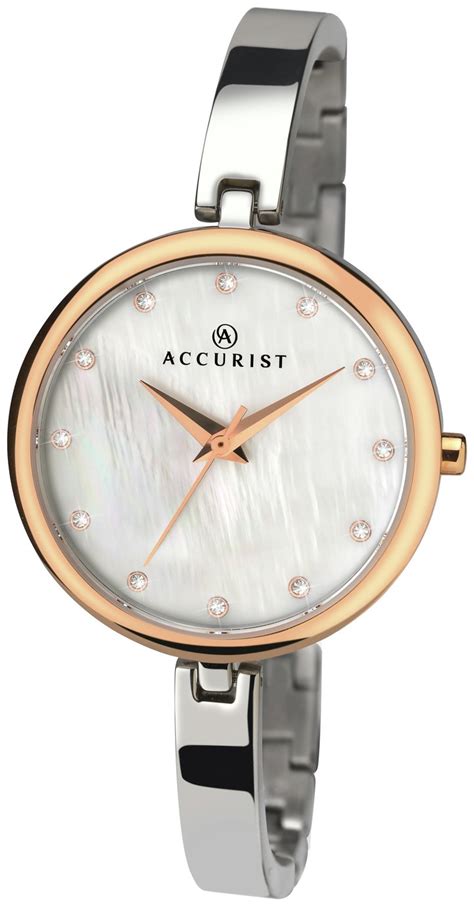 Accurist Ladies Mother Of Pearl Dial Two Tone Watch Reviews