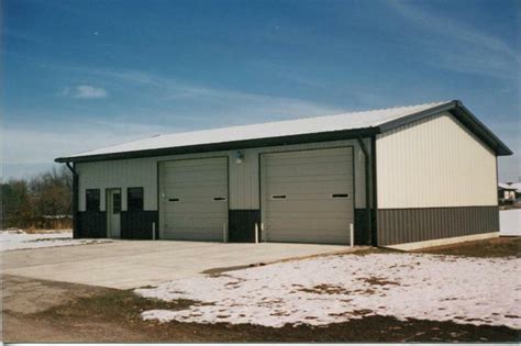 40x60 Steel Garage Kit Simpson Steel Building Company 406016 Ebay