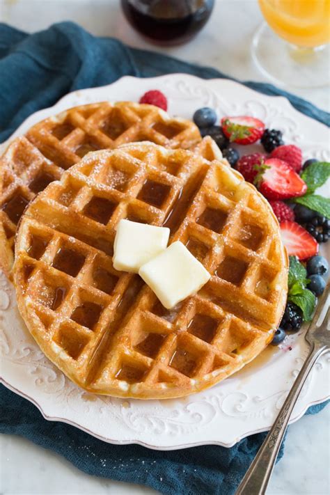 Best Belgian Waffle Recipe {light Fluffy And Crisp} Cooking Classy