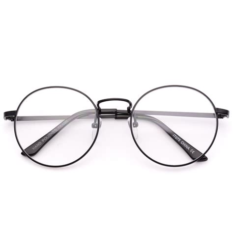 Blaine Round Metal Clear Lens Glasses Fashion Eye Glasses Circle Glasses Round Metal Glasses