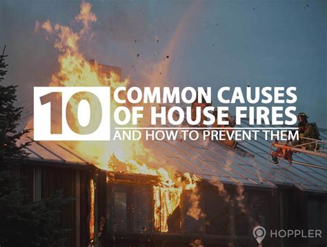 Top 10 Causes Of House Fires Fire Safety Tips