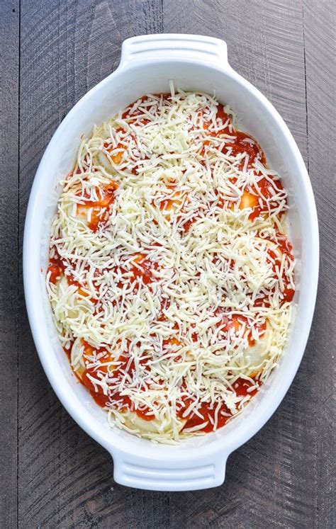 Dump And Bake Ravioli Casserole Food And Drink