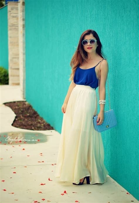 Street Style Looks With Long Skirts For Spring