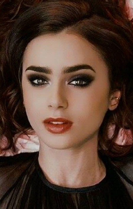 Beautiful Eyes Gorgeous Women Lilly Collins Sex Health Beauty Make