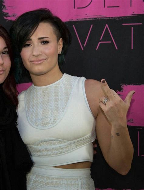Demi Lovato At Her Meet And Greet In Paris France November 21st Demi