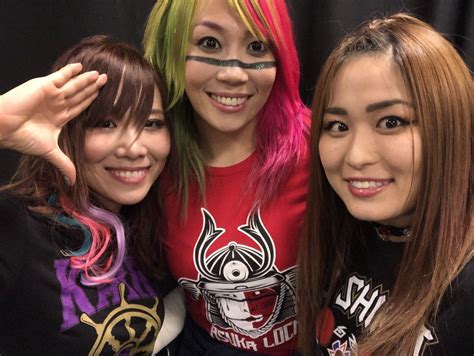 Asuka And Kairi Sane And Io Shirai Lucha Wrestling Wrestling Stars