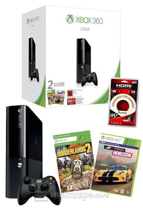 Xbox 360 250gb Console Bundle X360 Buy Now At Mighty Ape Nz