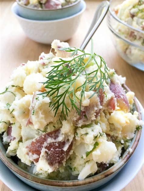 Red Bliss Potato Salad With Dill Easy Peasy Meals