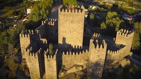Castelo De Guimarães Aereal View By Yo Youtube