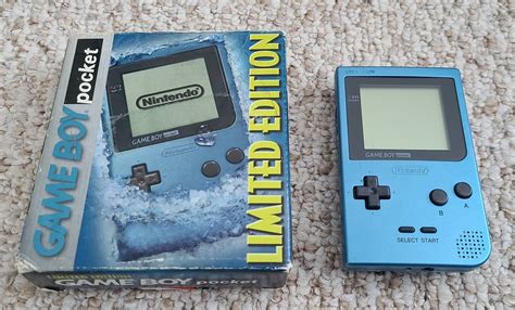 画像をダウンロード Game Boy Pocket Blue 128667 Game Boy Pocket Ice Blue Clear