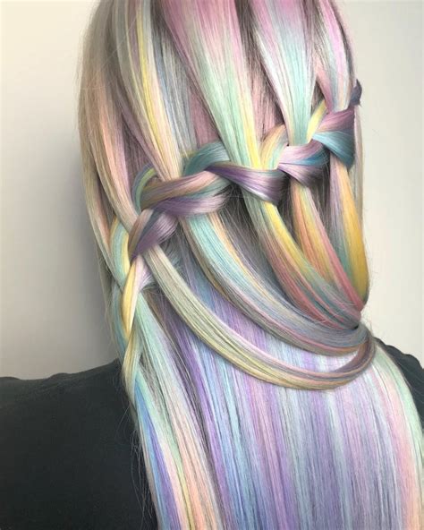 Kaleidoscope Hair Is The Watercolor Take On Rainbow Dye