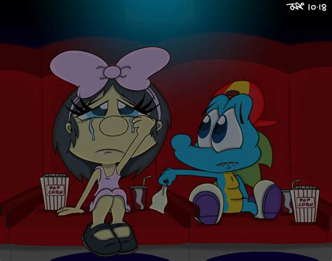 ally and amy at the cinema by jaypricecartoons on deviantart