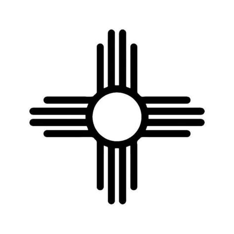 Zia Icon Any Color Any Size New Mexico State Zia Pueblo Sun Etsy