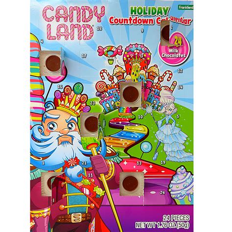 Candy Land Chocolate Advent Calendar Christmas 2022 Holiday Countdown