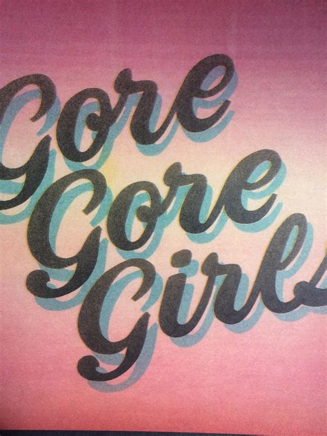 Gore Gore Girls Swag – This is Amy Gore