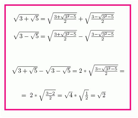 Exemple Formula Radicalilor Compuşi Matematica E Simplă