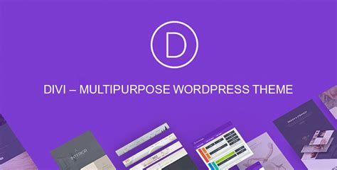 Divi The Multipurpose Theme Wordpress Programmers