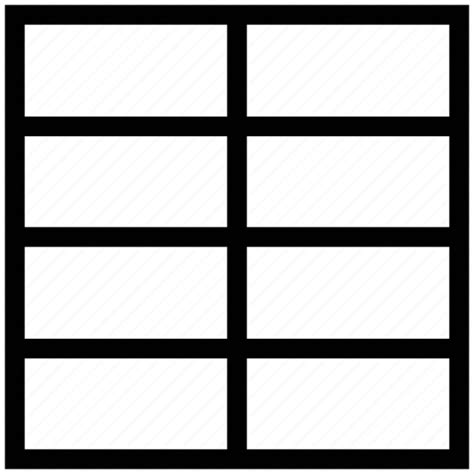 Horizontal Grid Layout Page Design Pattern Template Three Rows Two
