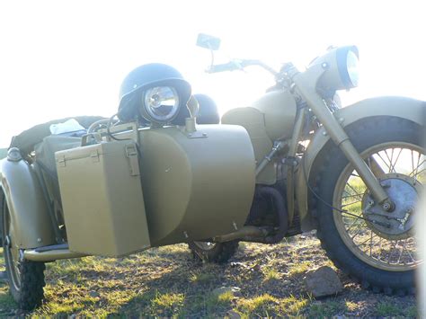 dnepr k750 motorcycle sidecar combination 1975 not ural or cossack