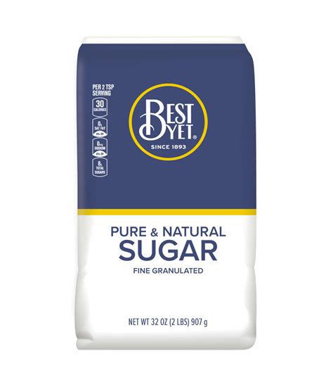 Granulated Sugar 32oz Best Yet Brand