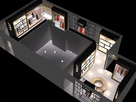 Fashion Boutique Floor Plan