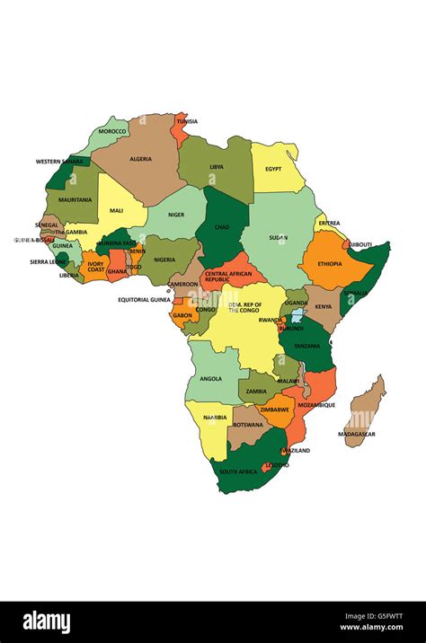 Free Printable Maps Of Africa Printable Blank Africa Map With Outline